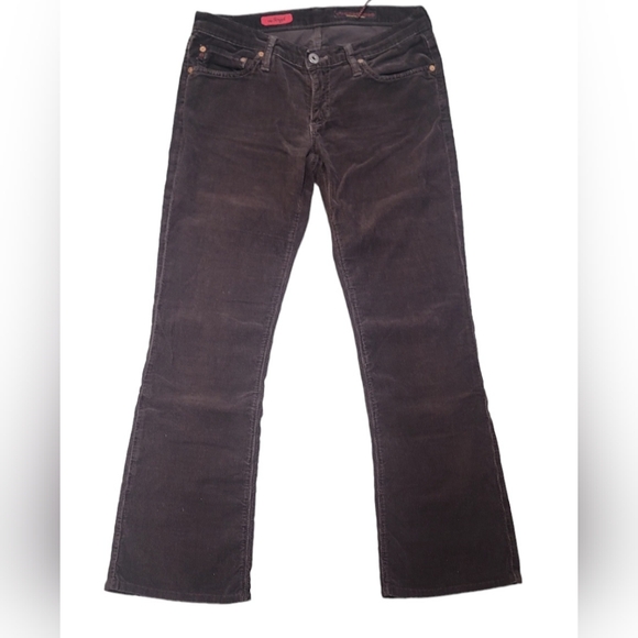 AG Adriano Goldschmied | The Angel Bootcut Java Corduroy Pants | Size: 28R - Picture 2 of 13